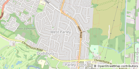 Map of Ferndown