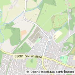 Map of Verwood, Dorset