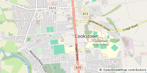 Map of Cookstown