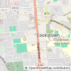 Map of Cookstown