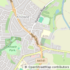 Map of Solihull