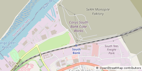 Map of Middlesbrough
