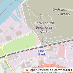Map of Middlesbrough
