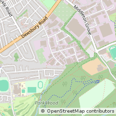 Map of Leeds, West Yorkshire