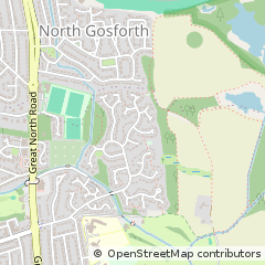 Map of Newcastle Upon Tyne