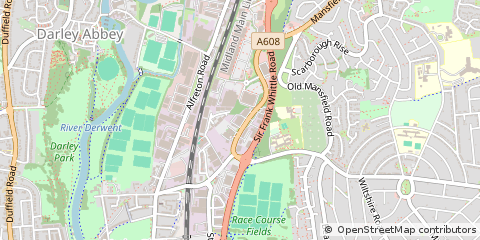 Map of Derby
