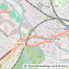 Map of Wigan