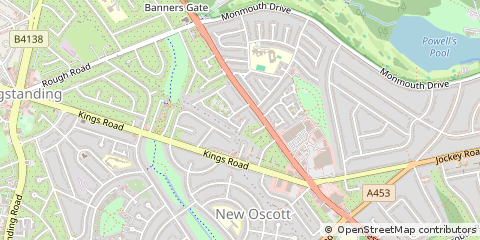 Map of Birmingham