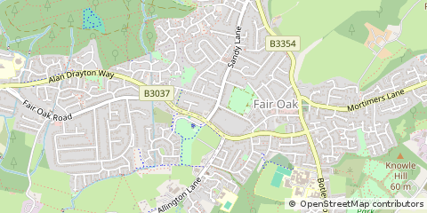 Map of Southampton, Hampshire