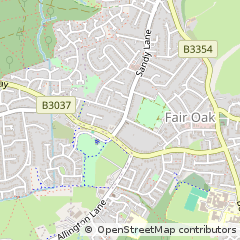 Map of Southampton, Hampshire