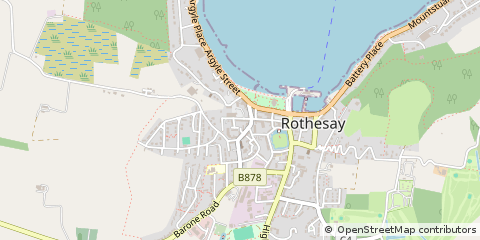 Map of Isle of Bute