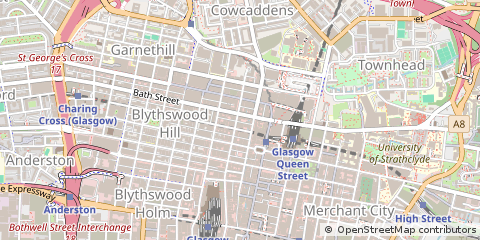 Map of Glasgow