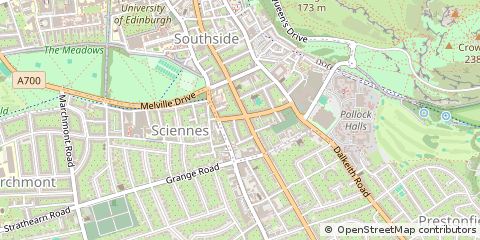 Map of Edinburgh