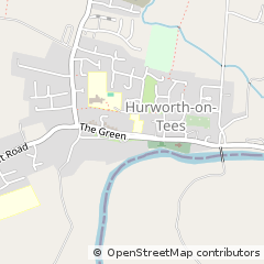 Map of Darlington, Co Durham