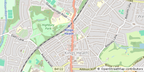 Map of Birmingham