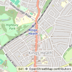 Map of Birmingham