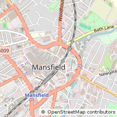 Map of Mansfield