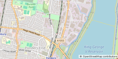 Map of Enfield