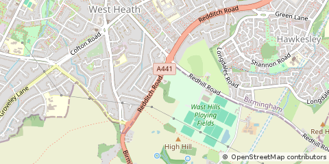 Map of Birmingham