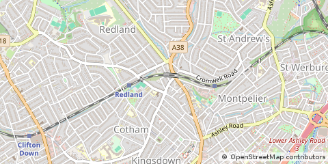 Map of Bristol