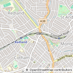 Map of Bristol
