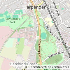 Map of Harpenden