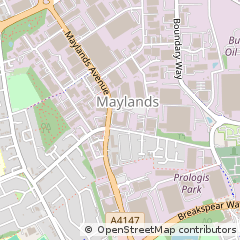 Map of Hemel Hempstead