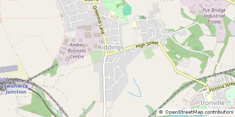 Map of Alfreton