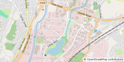 Map of Swansea