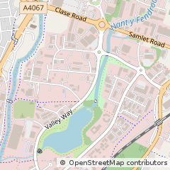 Map of Swansea