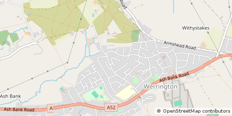 Map of Stoke-on-Trent