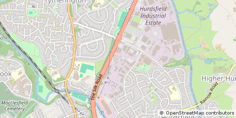 Map of Macclesfield