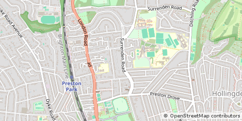 Map of Brighton
