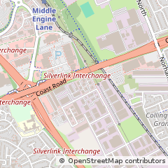 Map of North Shields