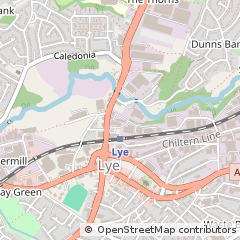 Map of LYE, West Midlands