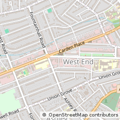 Map of Aberdeen, Aberdeen City