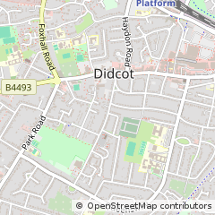 Map of Didcot, Oxfordshire