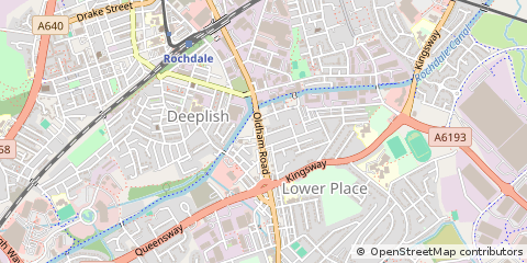 Map of Rochdale