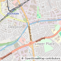 Map of Rochdale