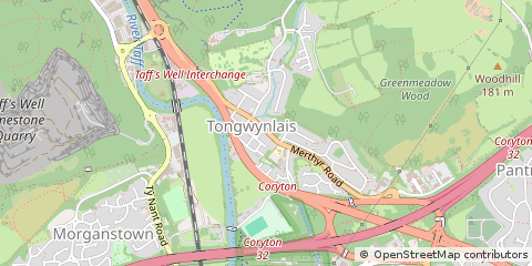 Map of Cardiff