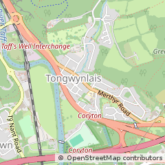 Map of Cardiff