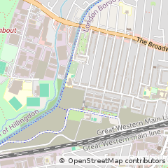Map of Southall
