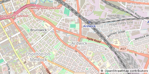 Map of Manchester