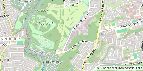 Map of Glasgow