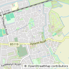 Map of Rhyl