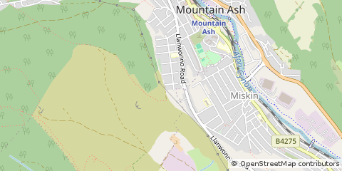 Map of Mountain ASH