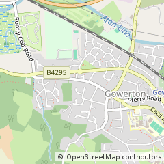 Map of Gowerton, Swansea