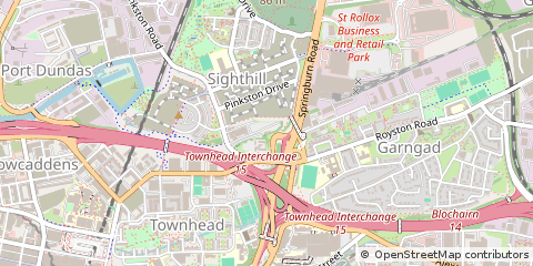 Map of Glasgow