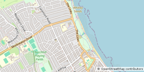 Map of Whitley BAY