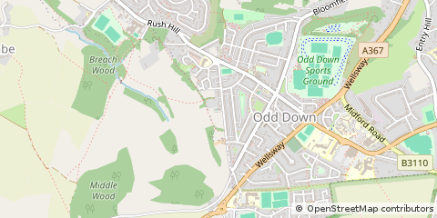 Map of Bath